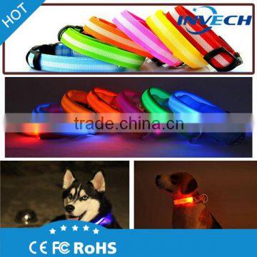 Nylon Webbing Dog Leash Led Wholesale Pet Collar and Leash photo-6