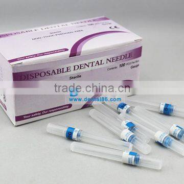 Experienced Dental Supply Hot sale high quality disposable dental needle 27G,25G,30G
