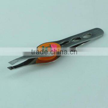 Hollow Pattern Handle Soft Touch Tweezers