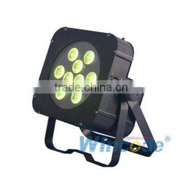 RGBAW+UV 6 in 1 LED battery powered wireless DMX uplights/led uplights / LED Wedding Uplights