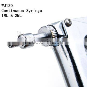 Reusable Automatic Metal Syringe Without Glass Tube photo-4