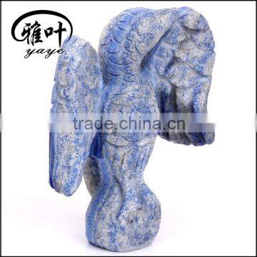 Wholesale Lapis Lazuli Carving Eagle Sculpture Lapis Lazuli Animal Sculpture