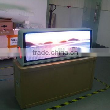 Hot sale taxi message led display outdoor advertising