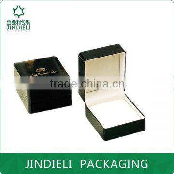 Black paper watch gift box with cushion