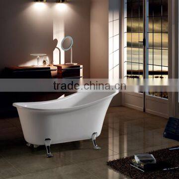 one person free standing with leg soaking bathtub