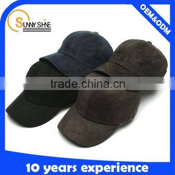 Custom Plain Blank Suede Cap All Kinds of Colours Suede Fabric photo-3