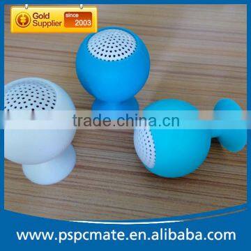 Red Wine Glass Shaped Mini Wired Silicon Speaker With Suction Cup photo-6