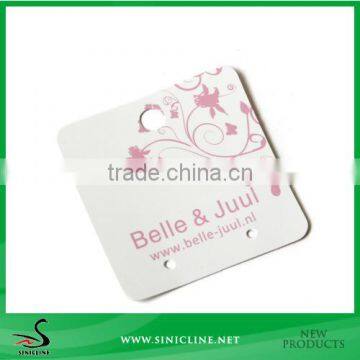 Sinicline Custom Art Paper Earring Tags Cards Wholesale Price