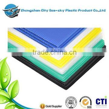 48''X96'' pp coroplast sheet,raw material plastic sheet for the printing