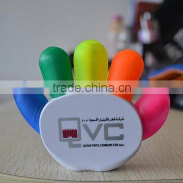 Hot Selling Palm Highlighter With Logo Hand Shaped Highlighter Makeup