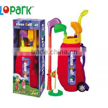 Sports game set outdoor game toys mini golf toys , toy golf cart