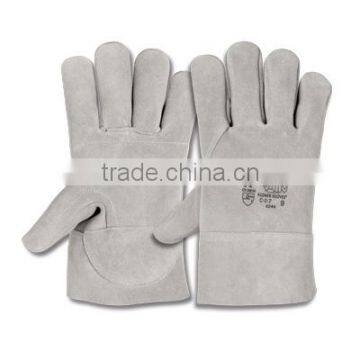 High Quality Heat Resistant Split Leather Gloves for Worker With EN 388