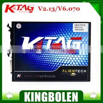 New Generation K TAG ECU Programming Tool V2.13 Firmware V6.070 KTAG Master Version No Tokens Limited K-TAG ECU Chip 6 Languages