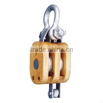 Double Wheel Steel Pulley 16-2