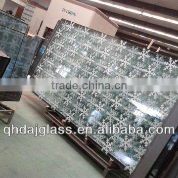 cheap Ceramic silk screen printing insulated glass for sale