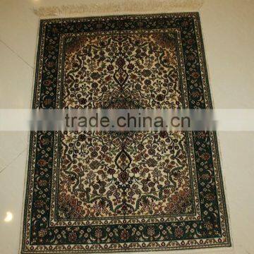 high density! hand knotted silk rug handmade silk carpet