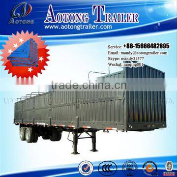 13m multi-purpose Tri-axle side drop trailers with container lock