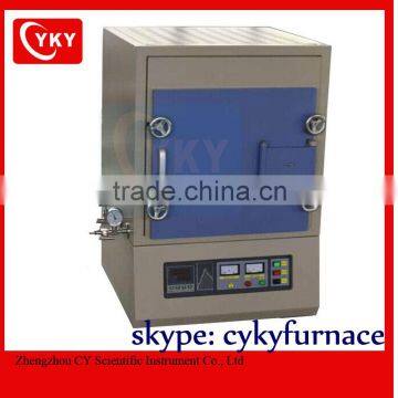 high temperature stainless steel atmosphere heat treatment muffle furnace