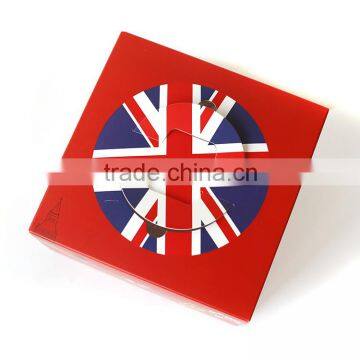 6 Inch Cake Box With Handle,paper Gift Box With Packing Cake,small Mousse Box photo-2