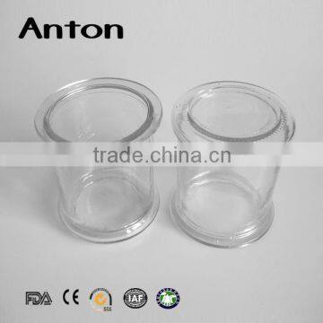 Clear Glass Candle Container Home Decor and Floating Candles photo-4