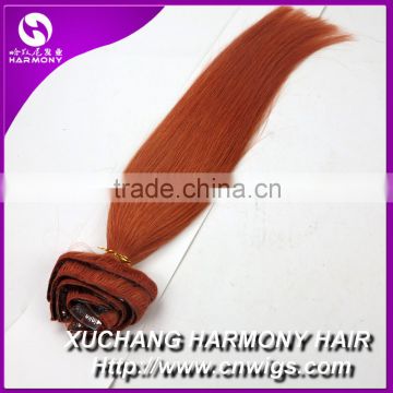 Quality clip in human hair extensions/clip in remy hair extensions/clips in human hair