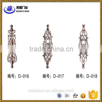 elegant wrought aluminum residential accessories for balcony railing