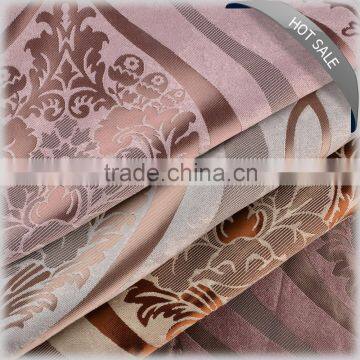 2016 New curtain drapery designs jacquard curtain fabric