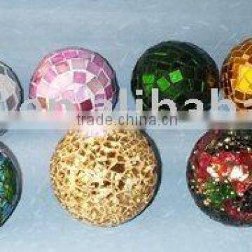 glass mosaic ball