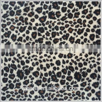 Animal Printing Velboa for Boots fabric