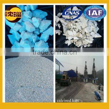 refractory raw material clinker calcined kaolin flint clay china clay calcined