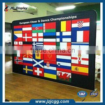 20ft/ 10ft 3d Stretch Banner Tension Display with Dye Sublimation Printing