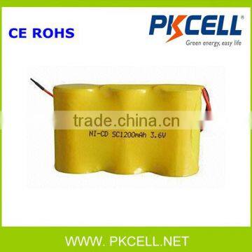 Nicd sc 1200mah 3.6v rechargeable battery and battery pack                        
                                                                                Supplier's Choice