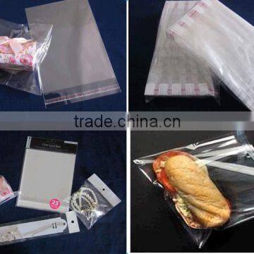 Self Adhesive Seal Clear Plastic Bag Gift Packaging Opp Bag photo-4