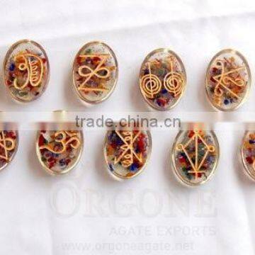 Mix Chakra Stone Orgone Karuna Reiki Set
