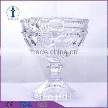 China manufacturer hand made short clear ice ceram bowl                        
                                                Quality Choice