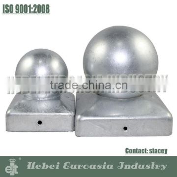 Hot Dipped Galvanized Steel Ball Post Cap