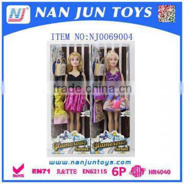 Hot Sale Pretty Dress Single Doll With Handbag and Shoes photo-5