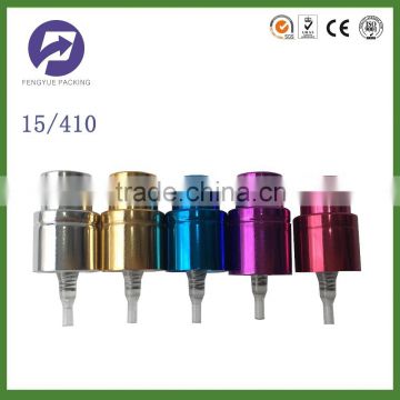 Hotsale 15/410 aluminium perfume sprayer for perfume bottle