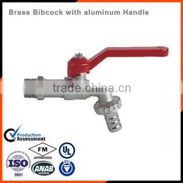 brass Bibcock with aluminum Handle