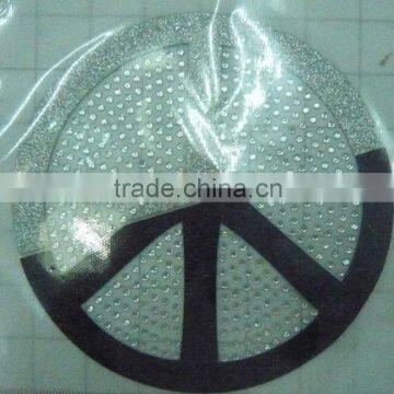 special and hot sales glitter with rhinestone transfer designs