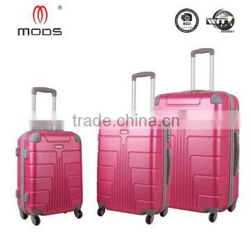 Colorful hot sale man women 4 wheel spinner CHEAP WHEELED LUGGAGE for sale