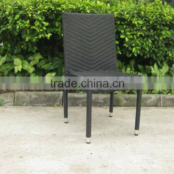 Outdoor furniture aluminum rattan dinindg chair