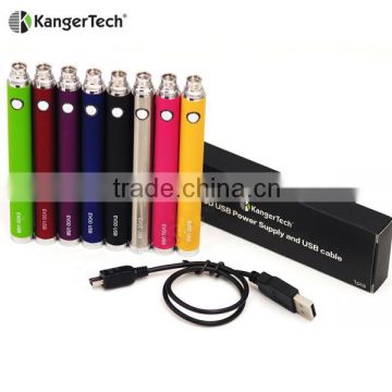 New product China factory 650mah original kanger electronic cigarette battery evod usb