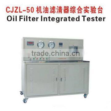 High Power 2.2KW Filter Testing Equipment with 32L / min Oil Pump Flow