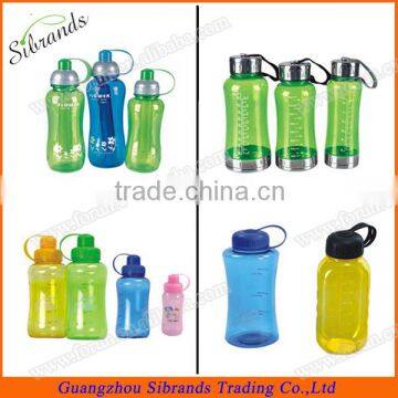 plastic water bottle & water bottle