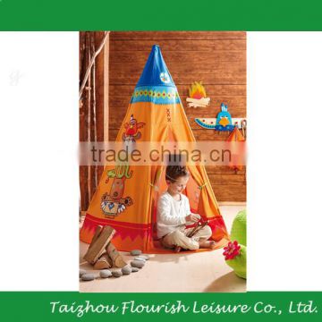 Indoor Children Play Cartoon Indian Printing Large Teepee Tent