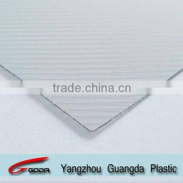 clear grey stripe PP sheets for stationary cover china manufacturer