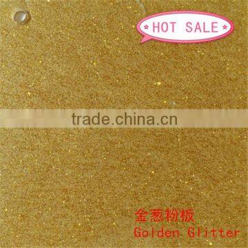 Golden glitter acrylic sheet