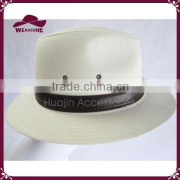 Hot Selling Polyester Unisex Fedora Hat