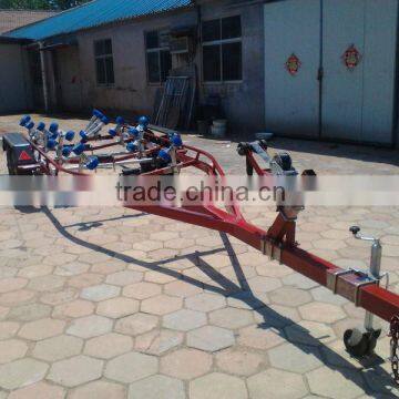 High quality folding tandem boat trailer